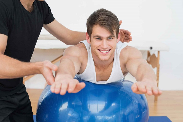 exerciții pe fitball pentru prostatită