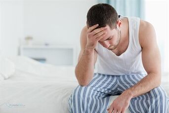 Starea generală de rău este unul dintre simptomele prostatitei acute